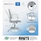 Boss Office Products Task Chair Gray Frame, Gray Mesh and Fabric B6376GY-GY - alternate 7